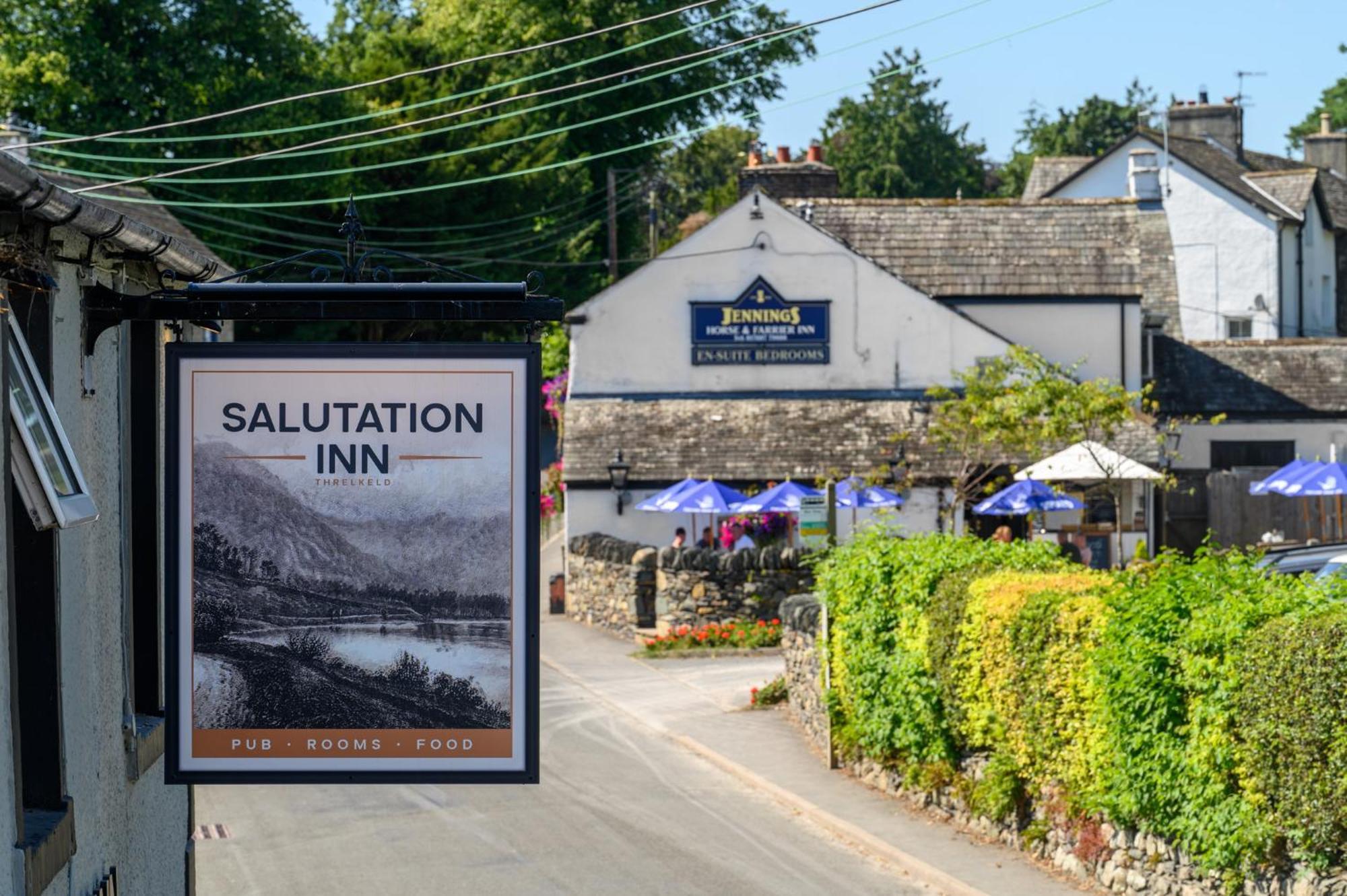 The Horse And Farrier Inn And The Salutation Inn Threlkeld Keswick Extérieur photo